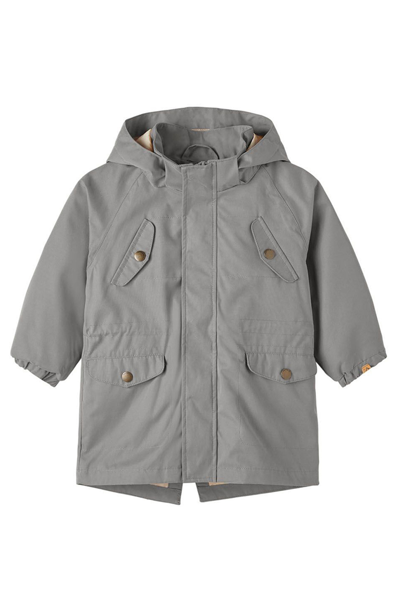 LIL' ATELIER NMMDYLAN LONG JACKET 1FO LIL Grijs-1 1