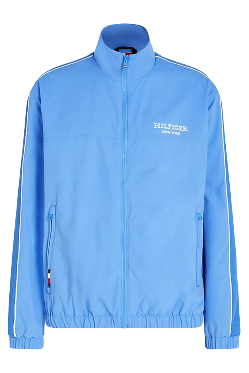Tommy Hilfiger STRIPE TRACK JACKET Blauw-1 1