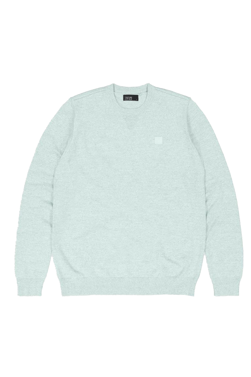 Butcher of Blue Lt Clifden Crew Grijs-1 1