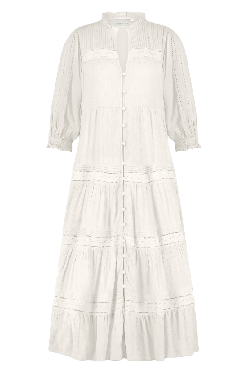 Fabienne Chapot Kira  Dress Ecru-1 1