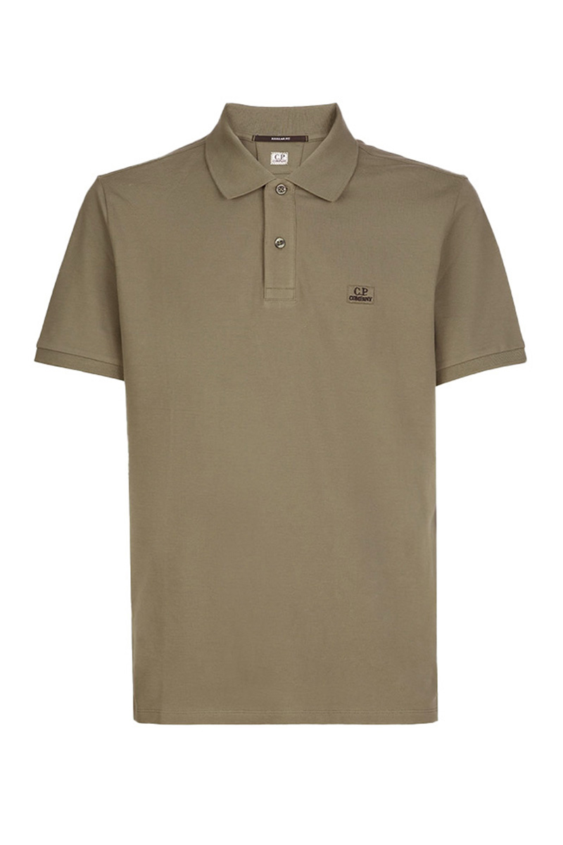 C.P. Company 24/1 PIQUET POLO SHIRT bruin/beige-1 1