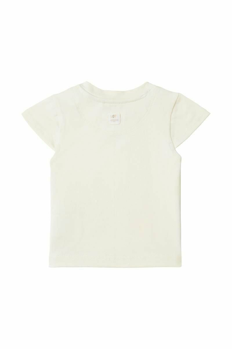Noppies Baby T-shirt Cottonwood Ecru-1 3