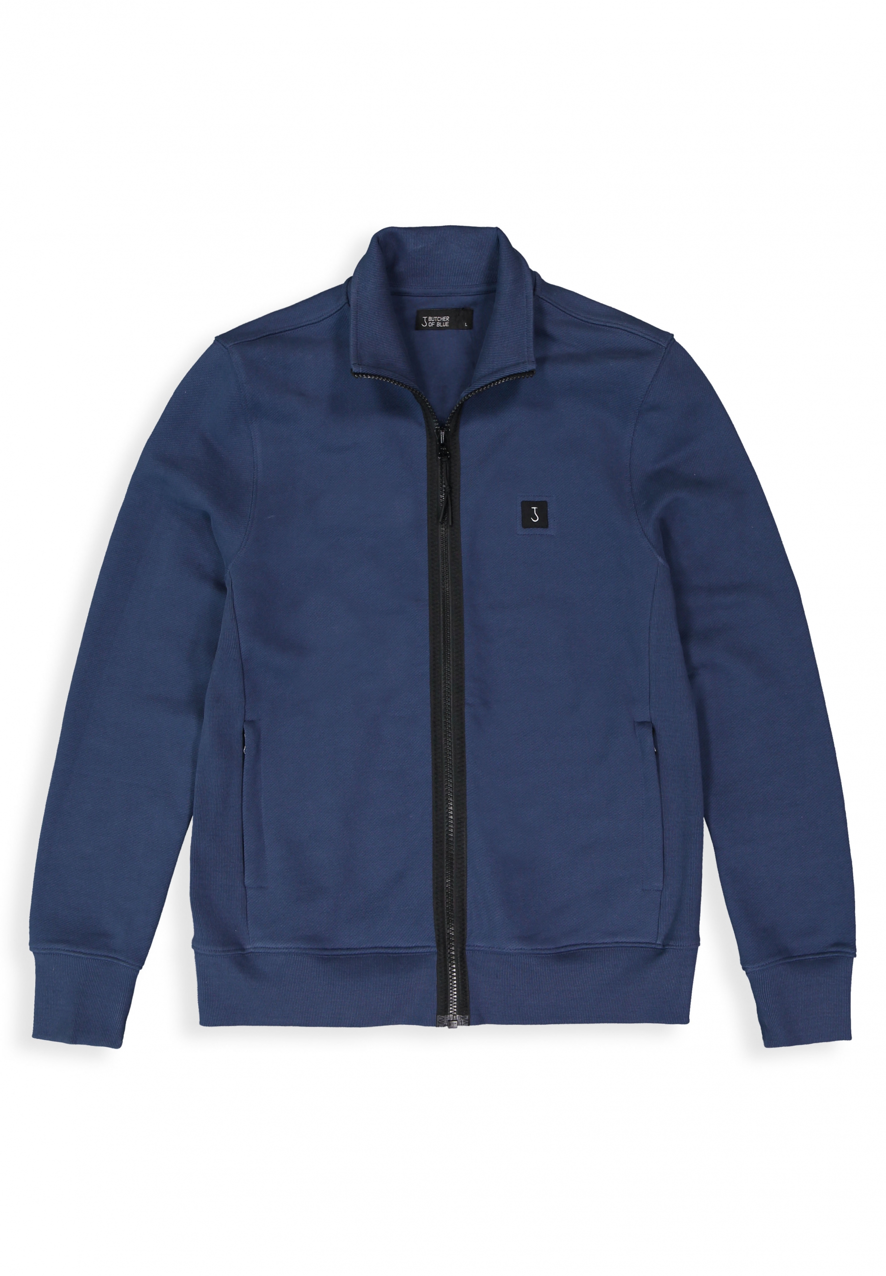 Butcher of Blue Sweatflix Cardigan Blauw-1 1