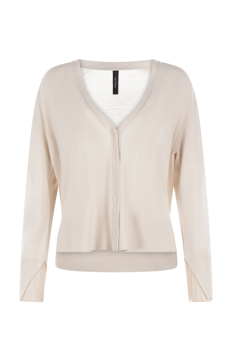 Marc Cain Cardigan smoke 1