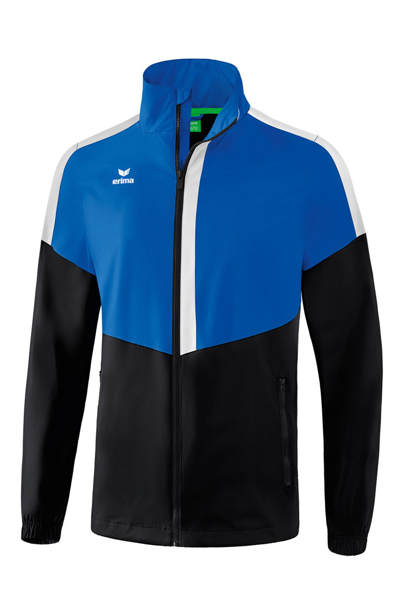 Erima Squad Allweather Jack AV Spirit Blauw-1 1