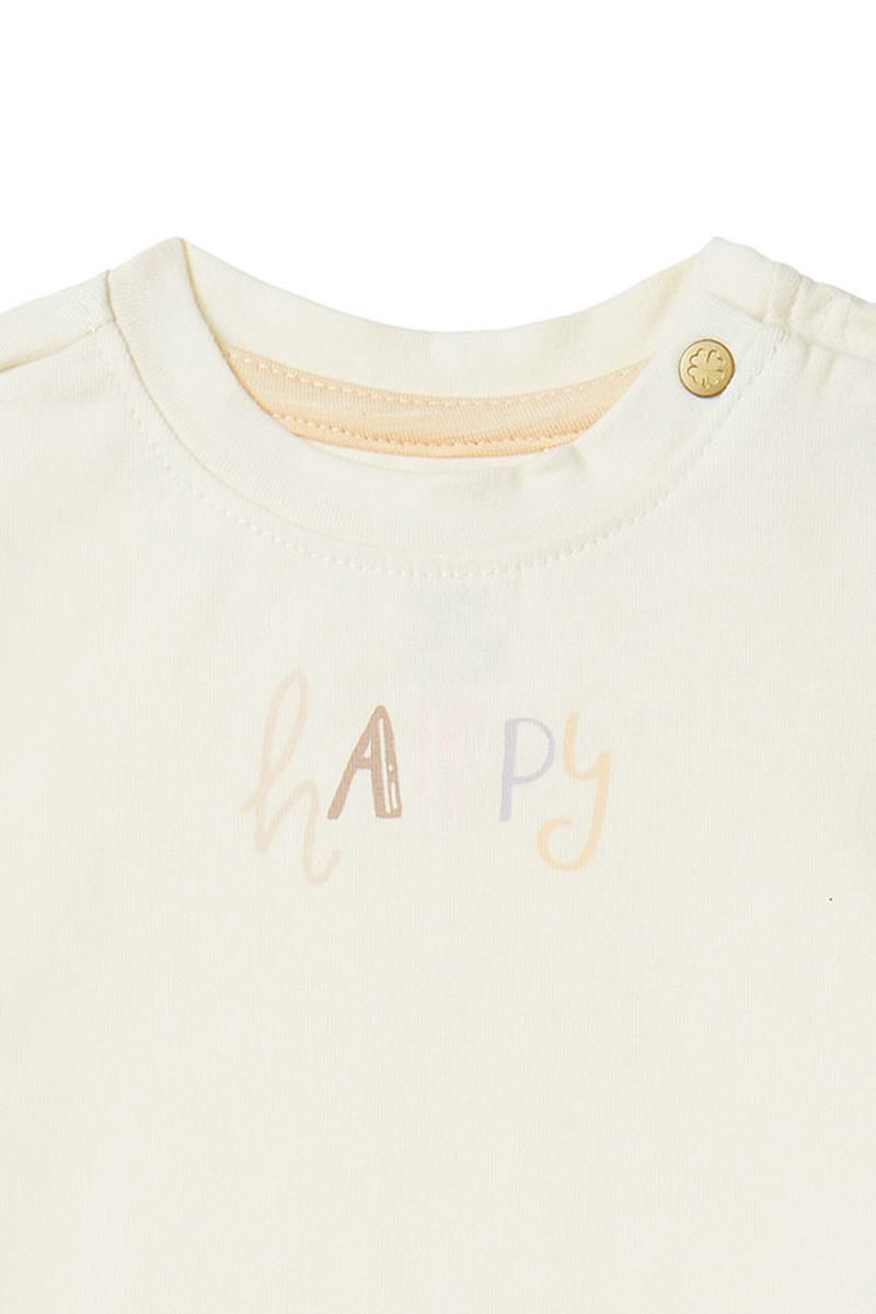 Noppies Baby T-shirt Cottonwood Ecru-1 2