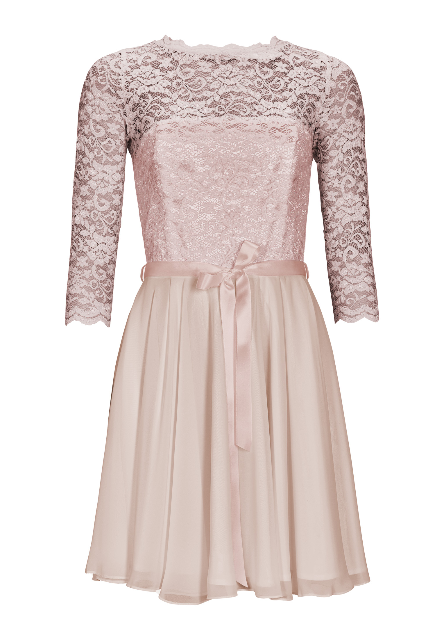 Swing Dames jurk peach blush 1