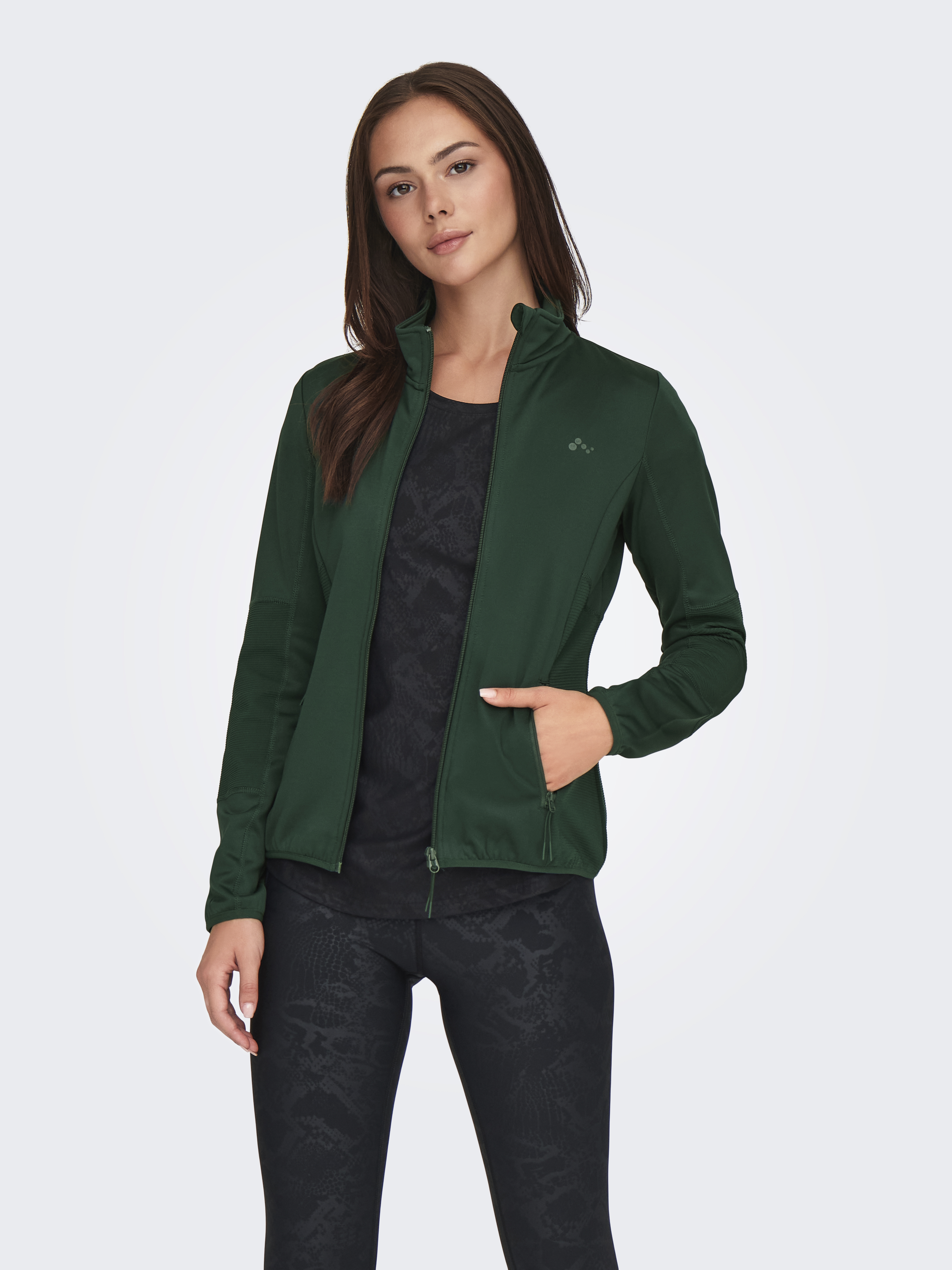 Only Play ONPJETTA HN FZ LS FLEECE JCK NOOS 201830-Scarab 3