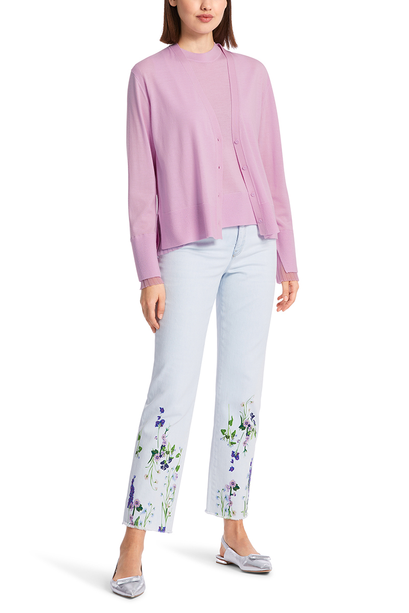 Marc Cain Cardigan pink lavender 2