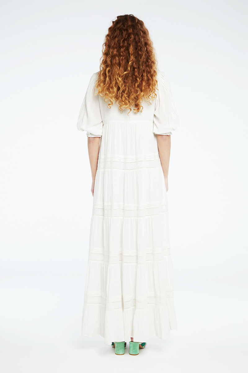Fabienne Chapot Kira  Dress Ecru-1 4