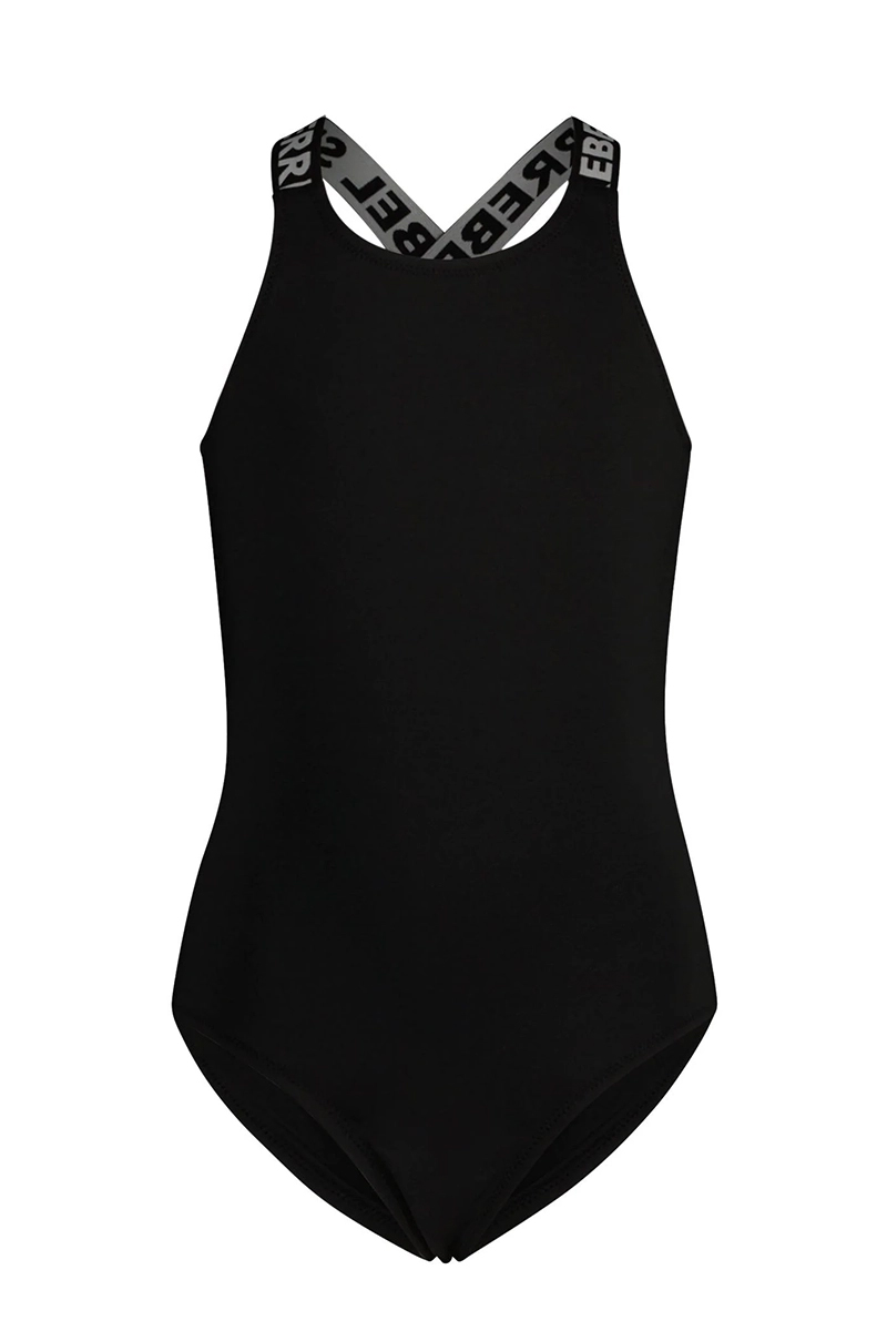 Superrebel VENICE BASIC SWIM SUIT Zwart-1 1