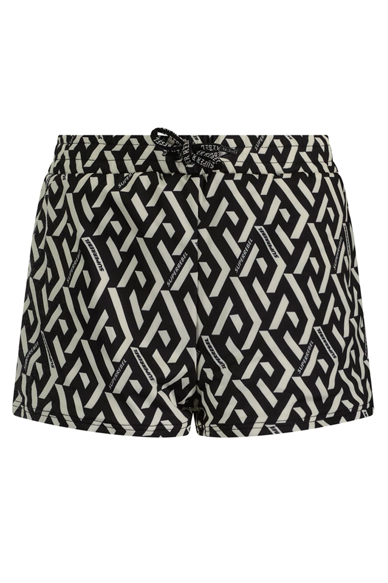 Superrebel HOLY SPORT SHORT Zwart-1 1