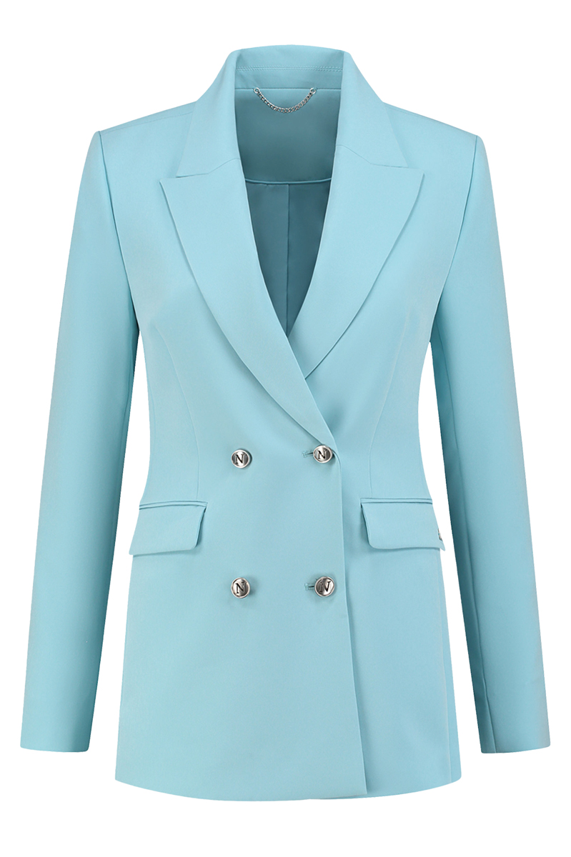 Nikkie Famke NIKKIE Blazer Blauw-1 1
