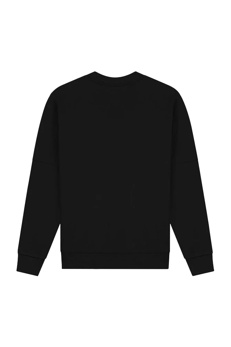Malelions DUO ESSENTIALS SWEATER Zwart-1 3
