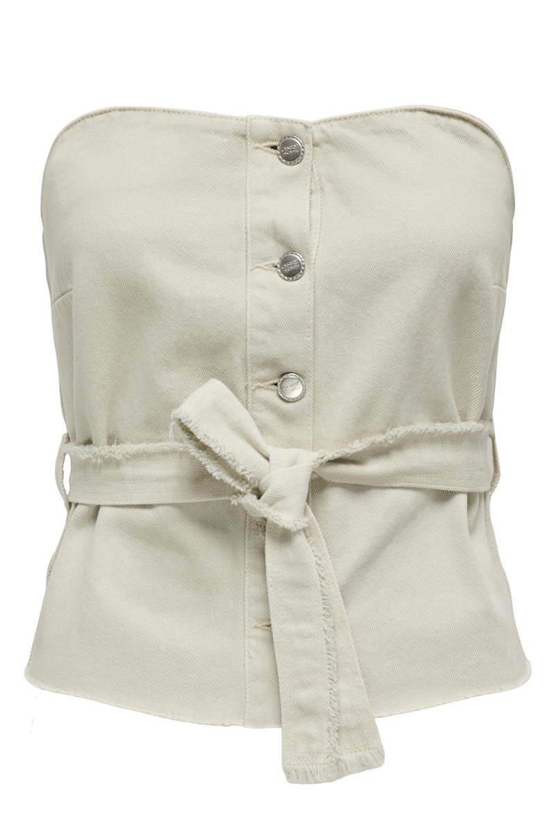 Only ONLBARDOT BELT CORSET TOP RED DNM C 234755-Ecru 1