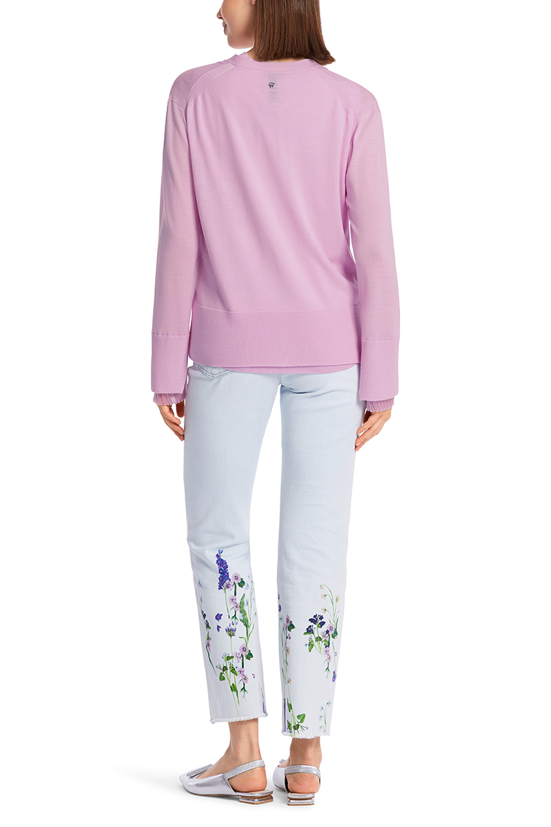 Marc Cain Cardigan pink lavender 4