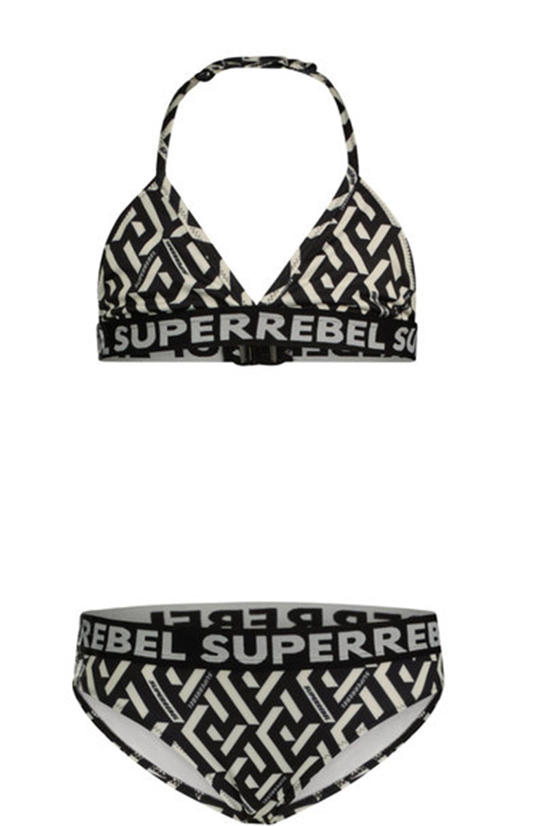 Superrebel ISLA BIKINI TRIANGLE Zwart-1 1