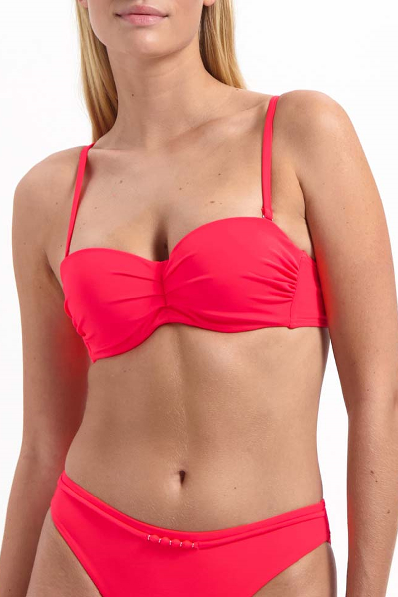 Cyell PADDED WIRED TOP Rood-1 2