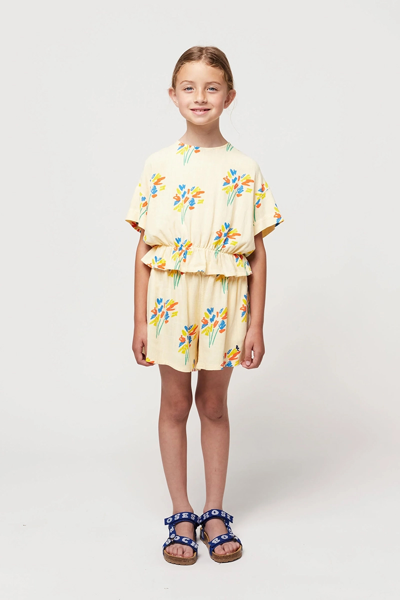 Bobo Choses Fireworks all over woven Geel-1 2
