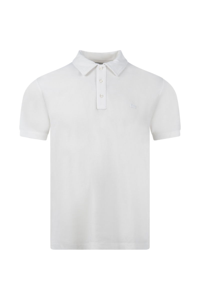Woolrich ICE COTTON POLO Ecru-1 1