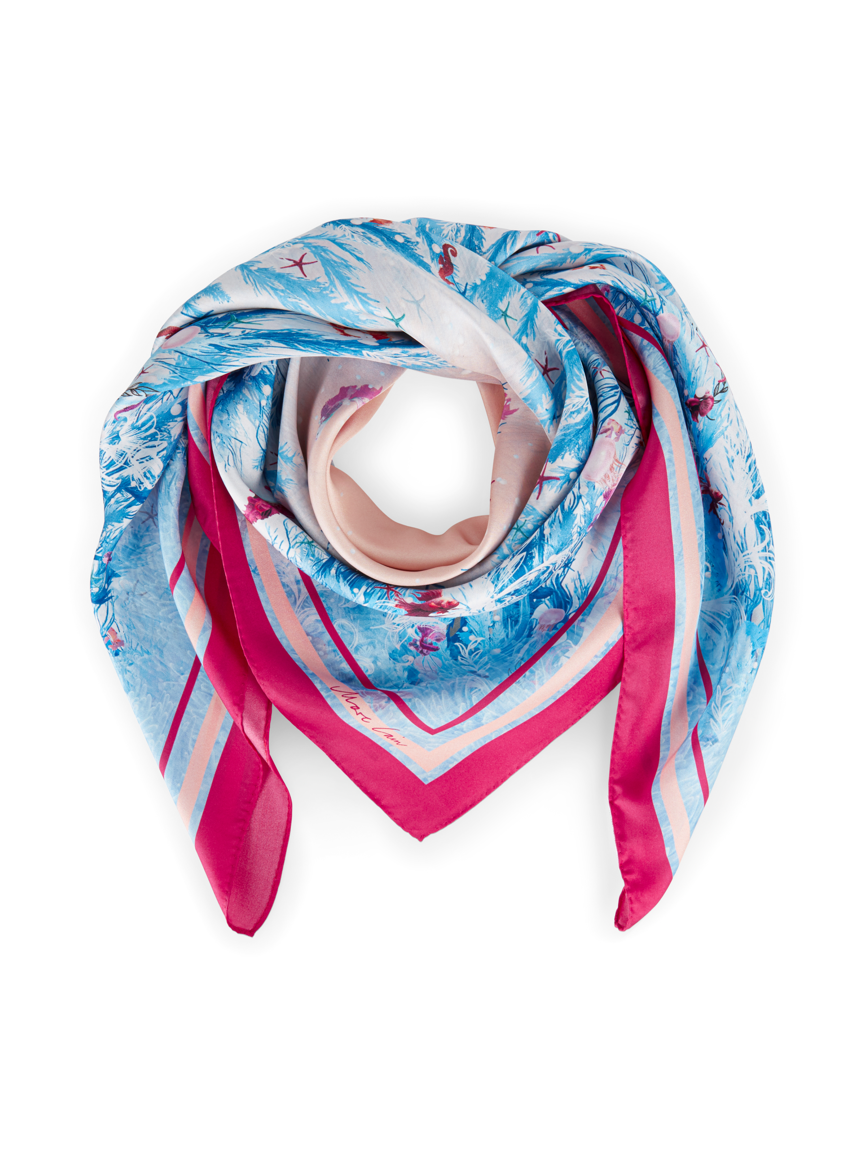 Marc Cain Tuch FYLI deep fuchsia 1