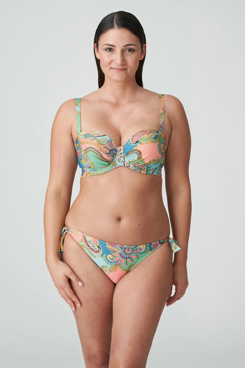 Prima Donna CELAYA - PADDED STRAPLESS BIKINI TOP Groen-1 3