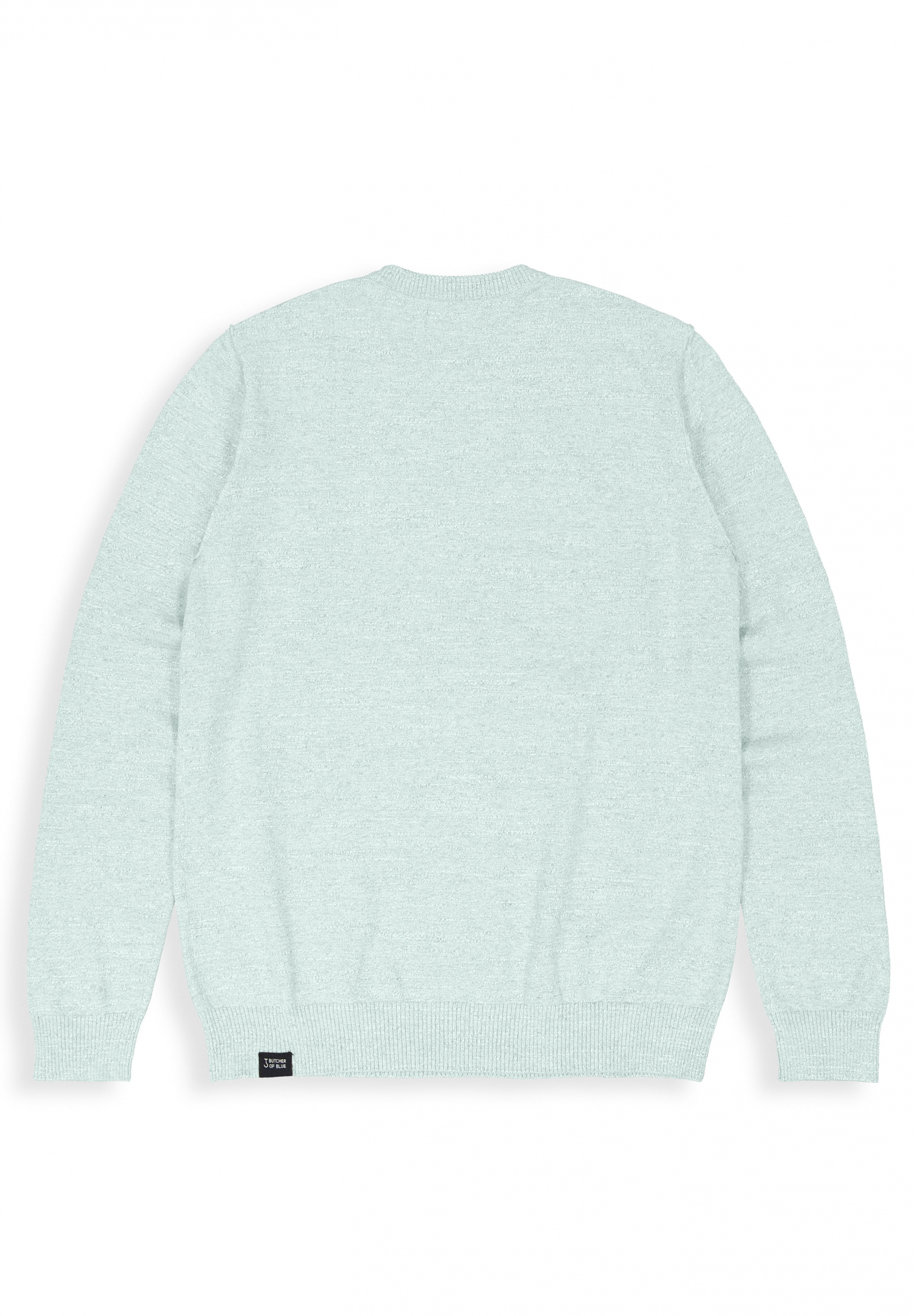 Butcher of Blue Lt Clifden Crew Grijs-1 2