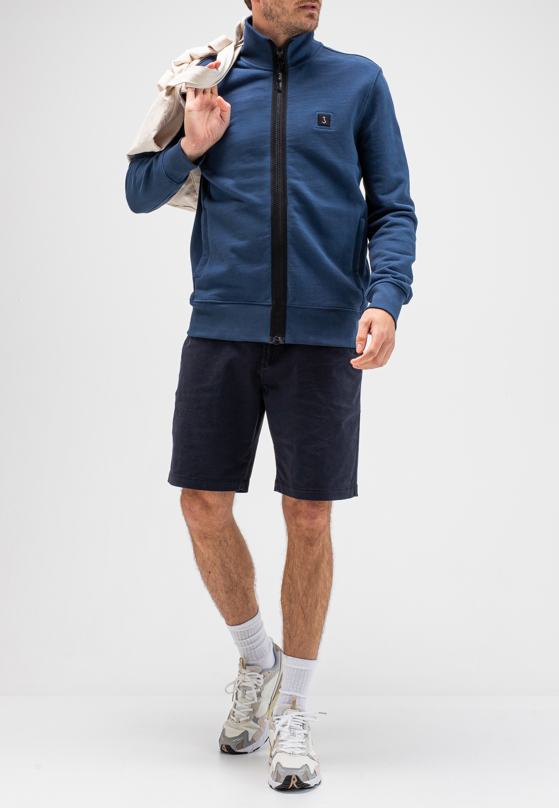 Butcher of Blue Sweatflix Cardigan Blauw-1 3