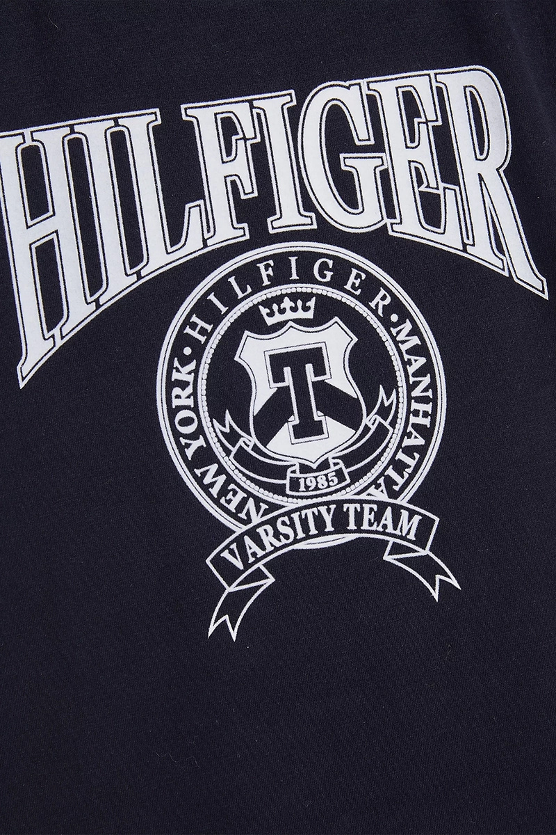 Tommy Hilfiger hilfiger. varsity tee Blauw-1 2
